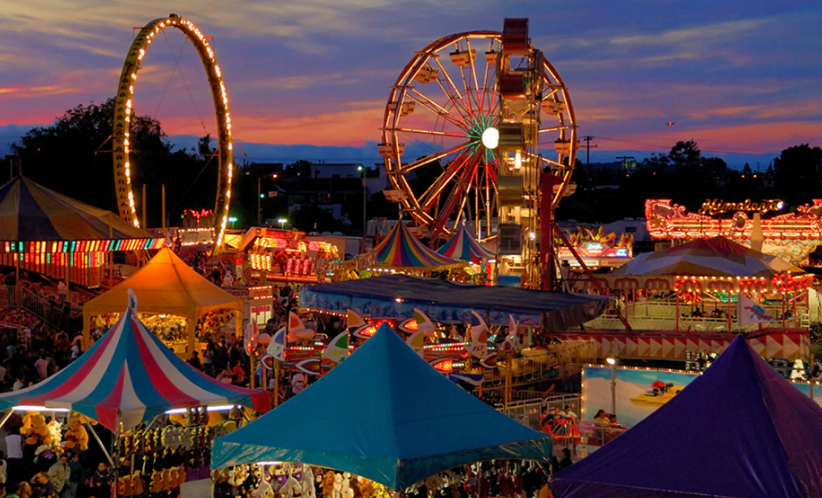 Image of a county fair